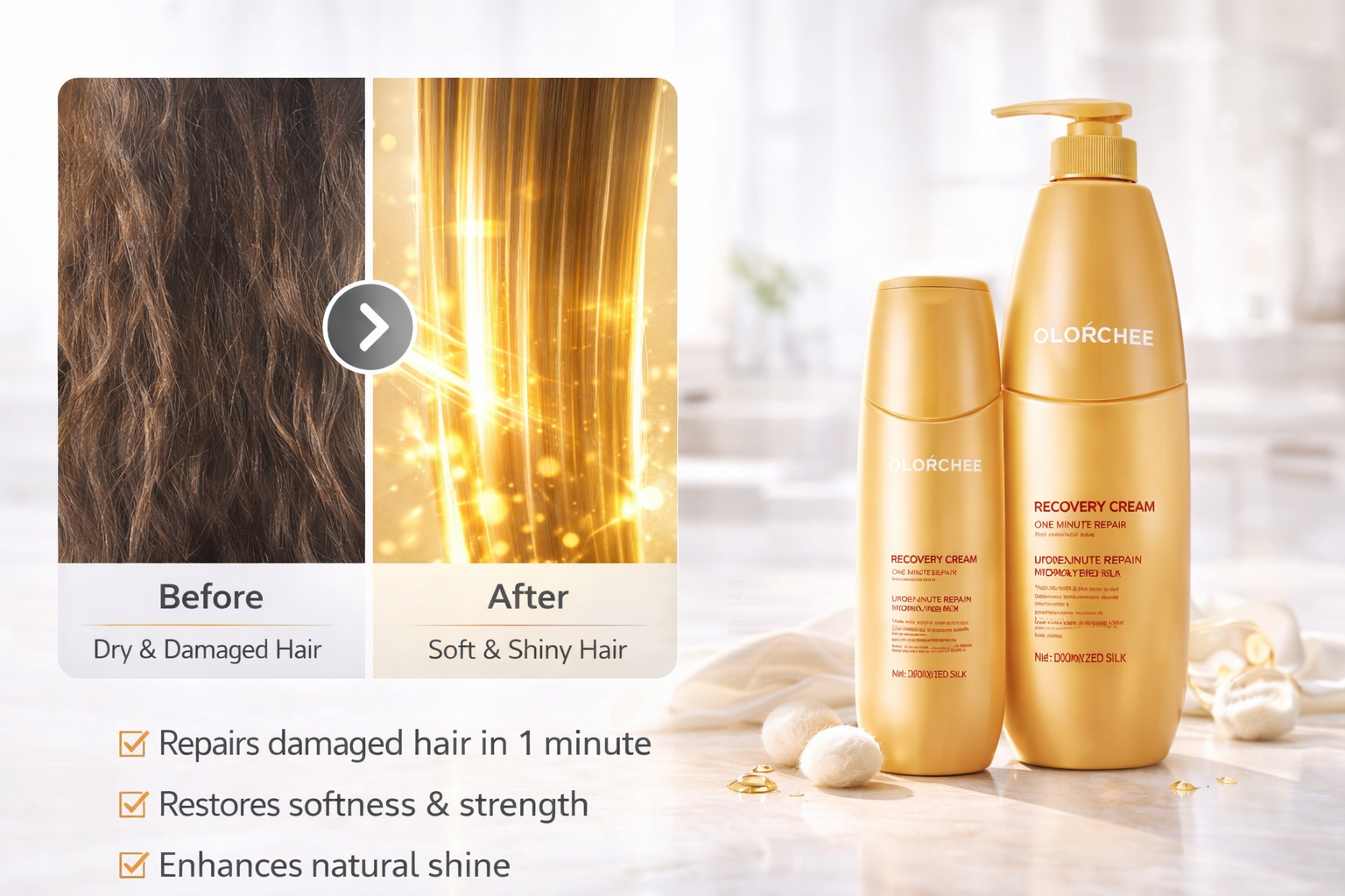 Olorchee Recovery Cream One Minute Repair 300ml