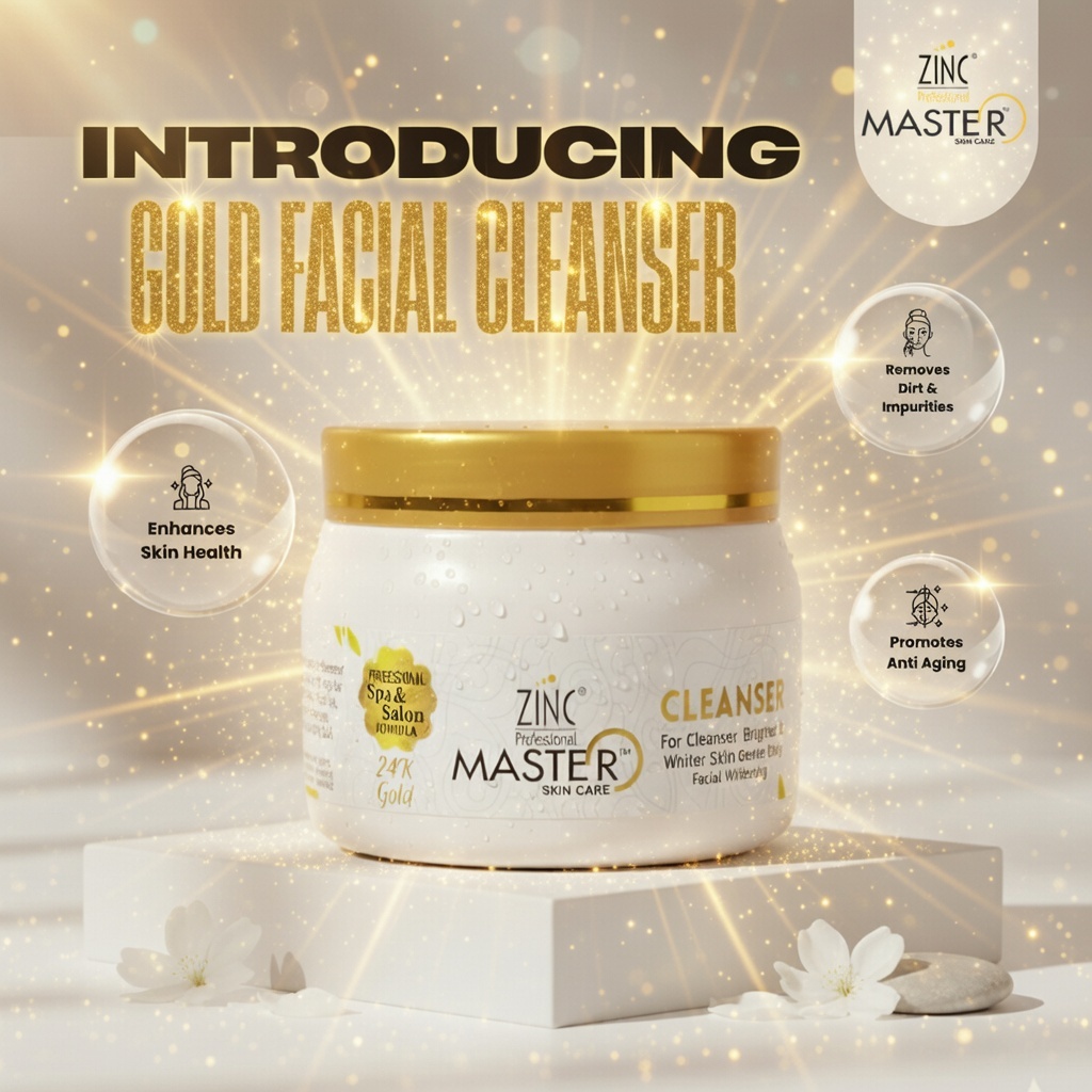 Zinc Master 24K Gold Facial Cleanser