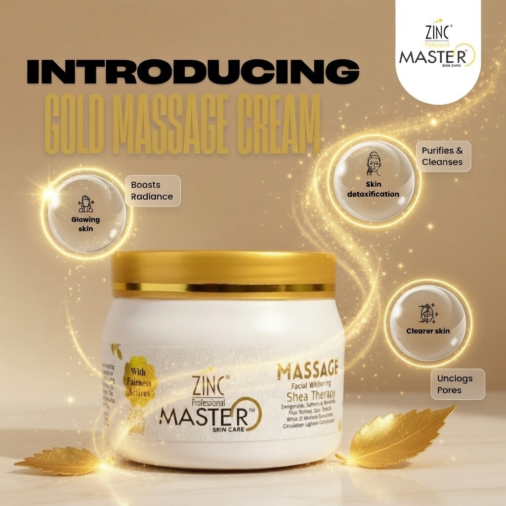 Zinc Master 24K Gold Facial Massage Cream 250g