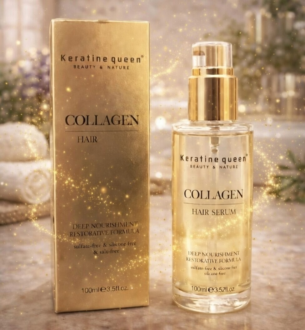 Keratin Queen Collagen Shine Hair Serum 100ml
