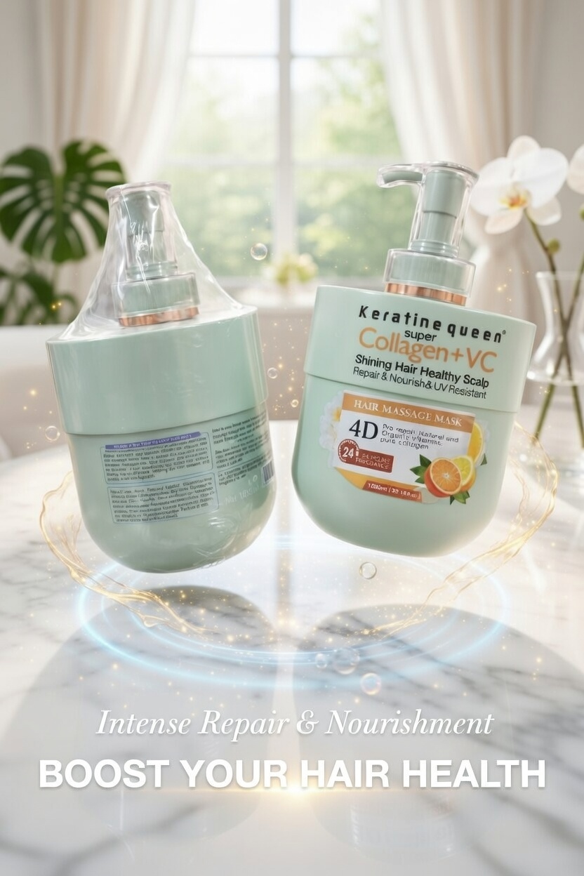 Keratin Queen Collagen + VC Hair Repair Mask 1000ml