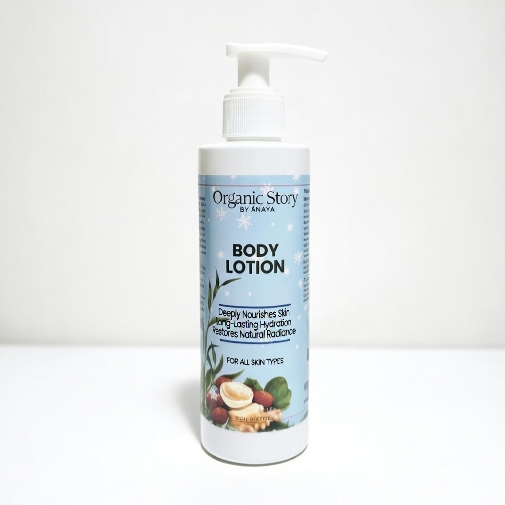 Organic Body Lotion: Deep Nourishment & Lasting Hydration (200ml)