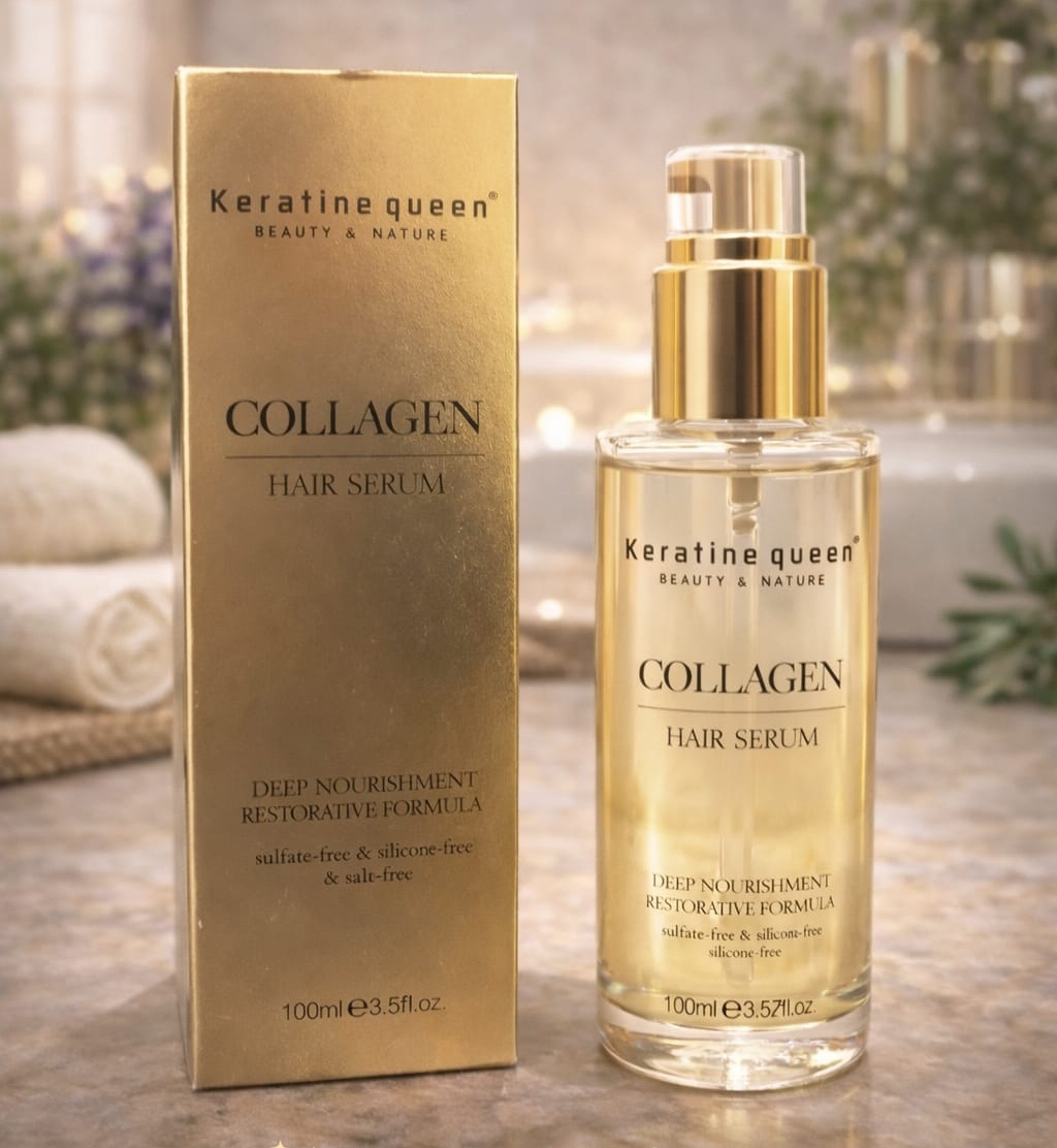 Keratin Queen Collagen Shine Hair Serum 100ml