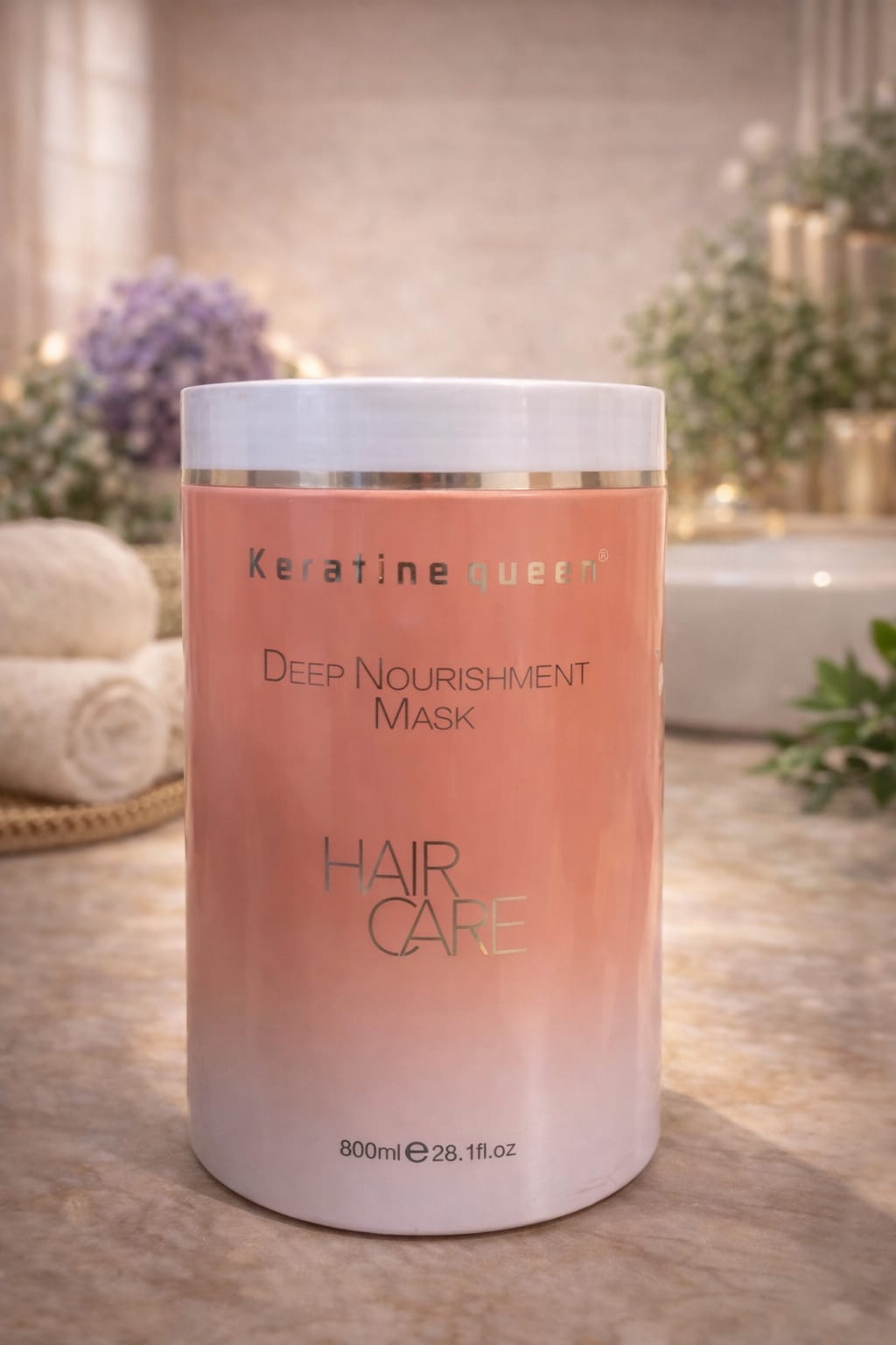 Keratin Queen Deep Nourish Hair Mask 800ml